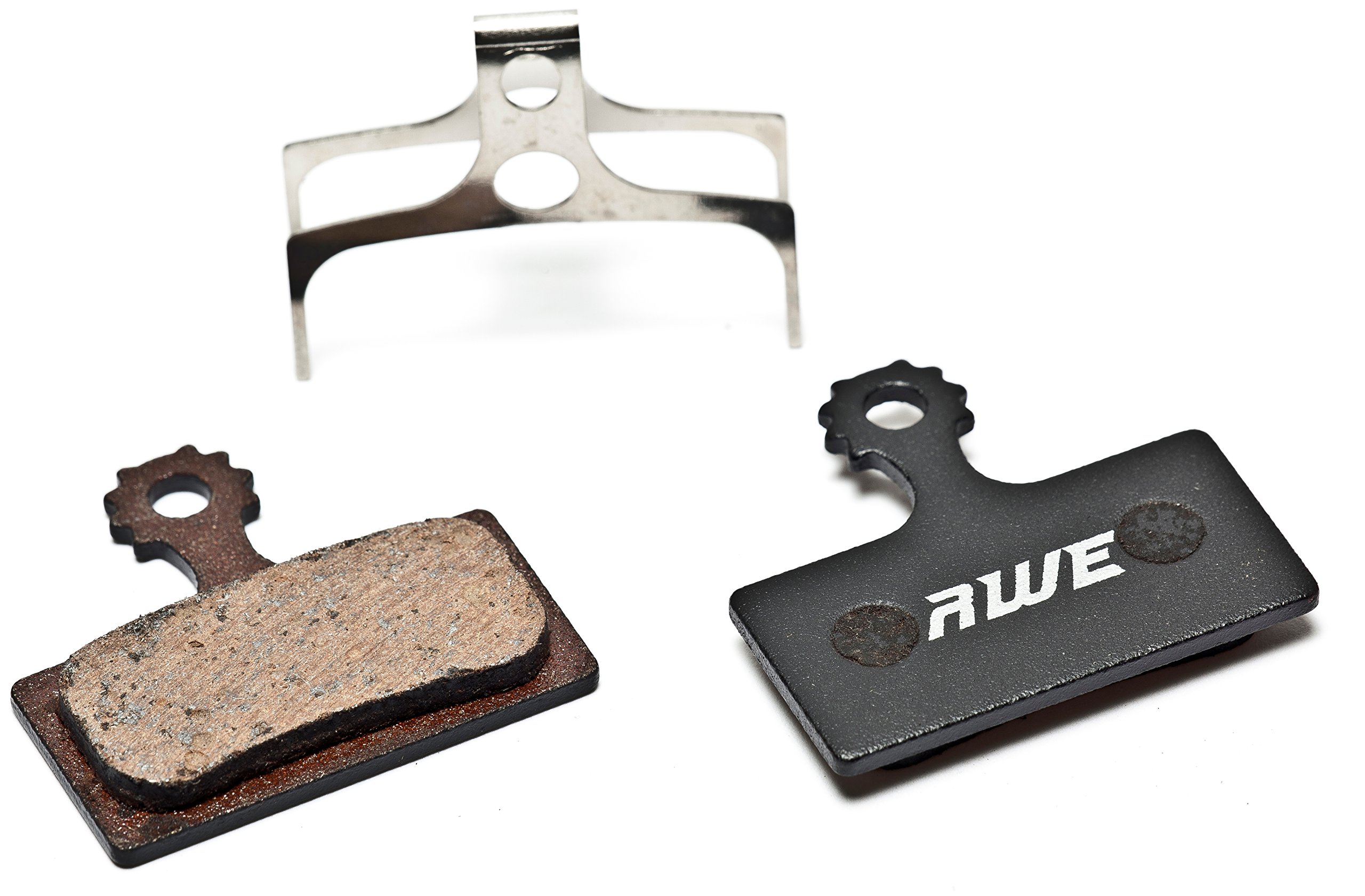 AWE Semi Metallic Disc Brake Pads Compatible with Shimano Deore