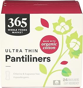 Azalea, Organic Cotton Pantiliners, Ultra Thin, 24 ct