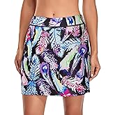 Kimmery Women's Athletic Tennis Skorts Golf Skirts with Pocket Sizes M-3XL