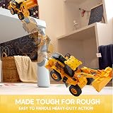 JOYIN Remote Control Front Loader Toy 2.4GHz 600mAh Batteries Lighted Kids Gift view 6