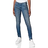 G-Star Womens 3301 Contour High Rise Skinny Benwick Stretch Denim Dark Aged Jean