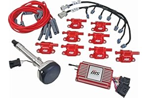 Msd Dis Kit, Chevy Small/Big Block, Red