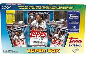 2024 Topps Series 1 Baseball Factory Sealed Super Box - Baseball Complete Sets