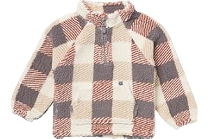 Modern Moments by Gerber baby-boys Toddler Microplush Half-zip Pullover