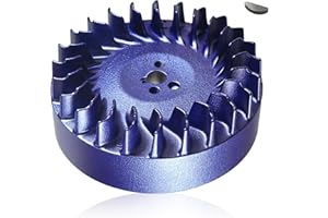 FPTPEHPC Upgrade 212 Flywheel For Predator 196cc 224cc 212cc Non hemi Cast 69730 69736 For Coleman CT200U BT200X Massimo Warrior MB200 GX160 GX200 6.5hp Clone Engine Mini bike Performance Parts(Blue)