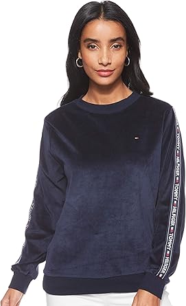 velour tommy hilfiger hoodie