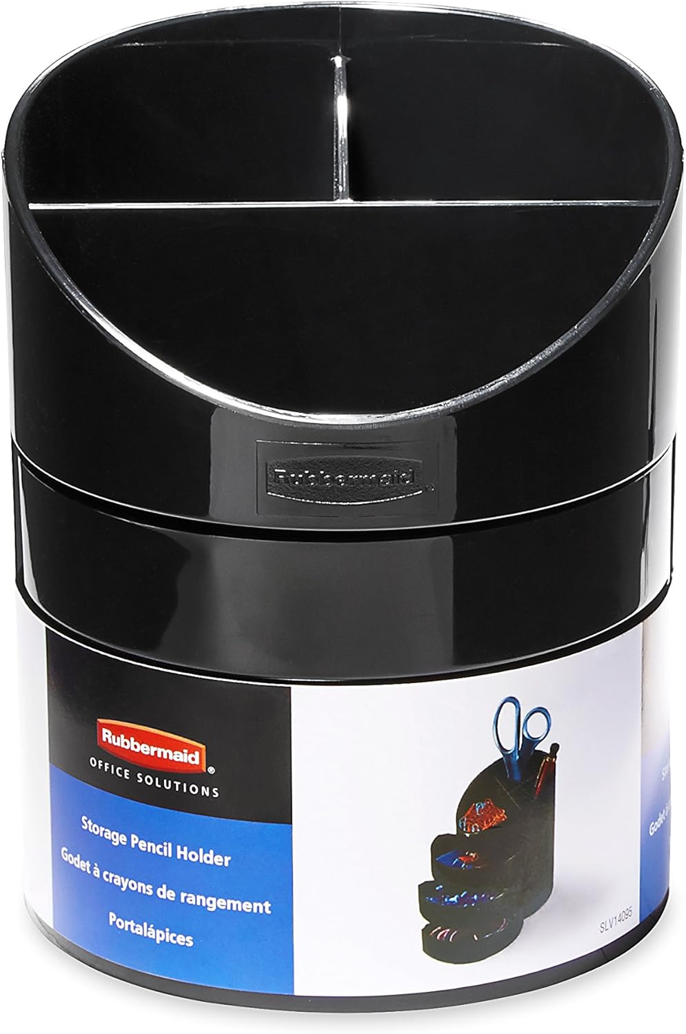 Amazon Com Rolodex Super Cup With Small Storage Drawers Black