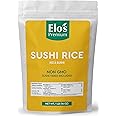 Tasjin Sushi Rice (1lb) | Premium Medium Short Grain| Vegan and Non-GMO, Packaged In Canada| White Sticky Rice Best for Sushi