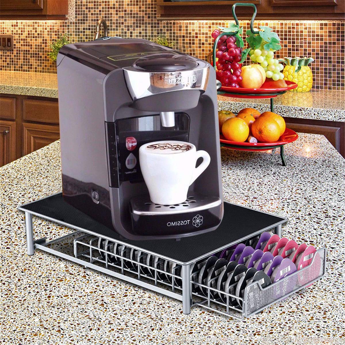 Quieting 60 Capsules Coffee Machine Stand T Disc Holder Dolce