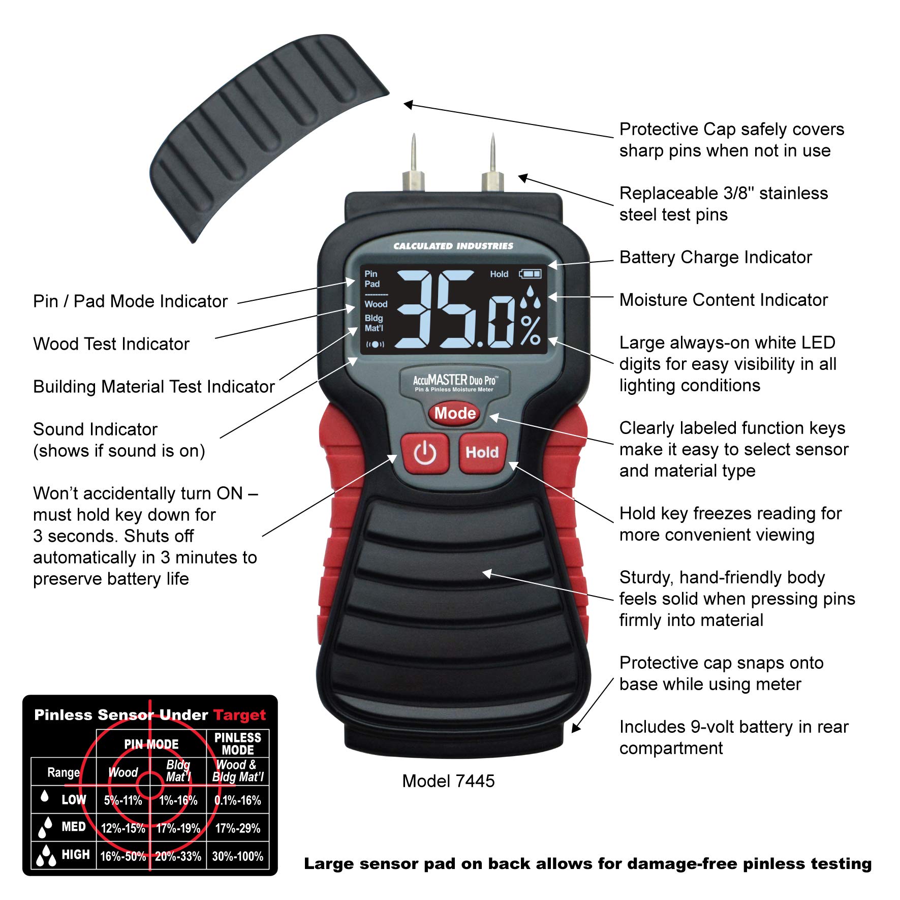 Calculated Industries 7445 AccuMASTER Duo Pro