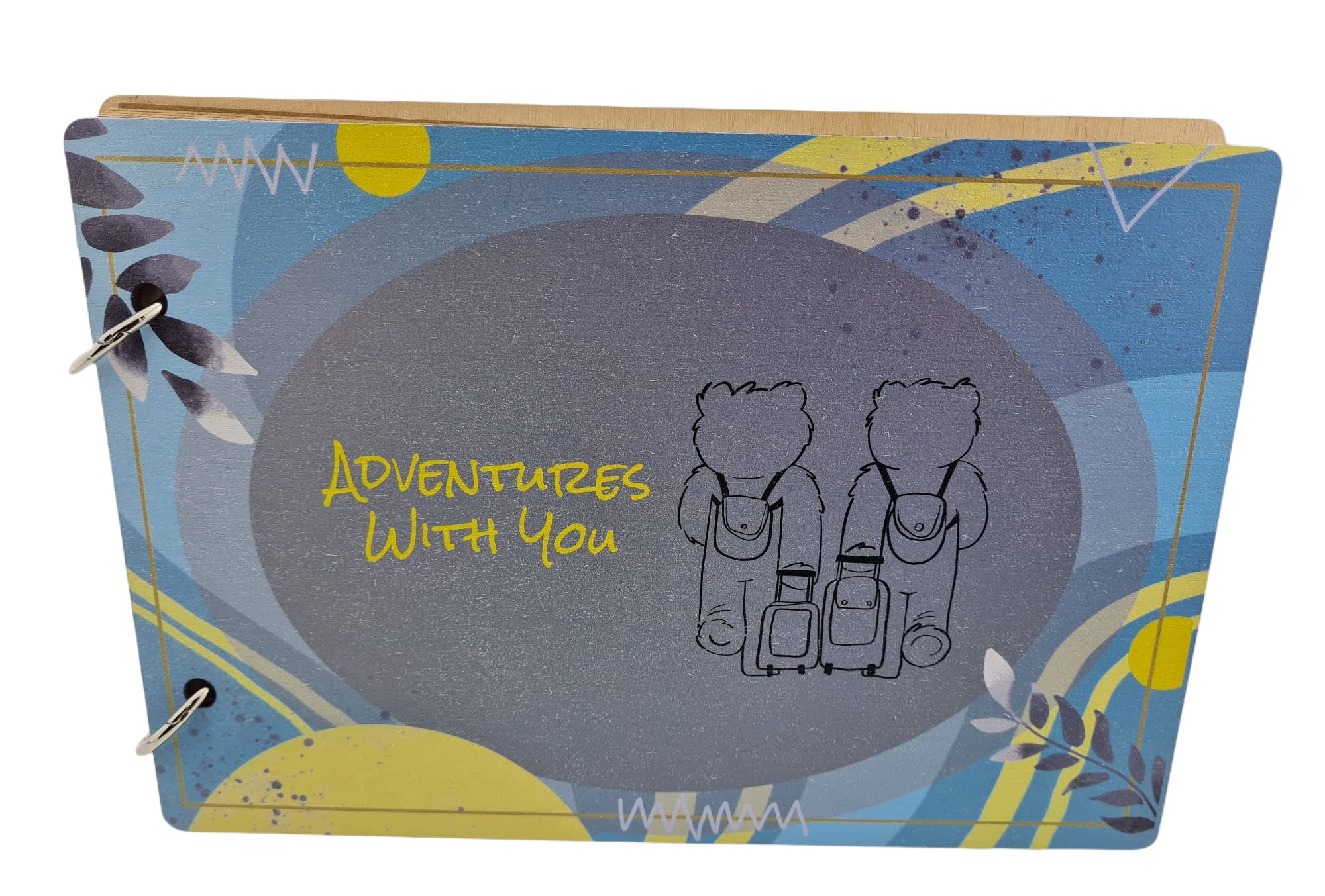 Adventures with You Adventure Scrapbook for Couples