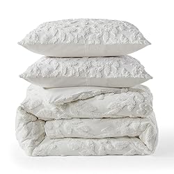 Peri Home 100% Cotton 3-Piece Comforter and Sham