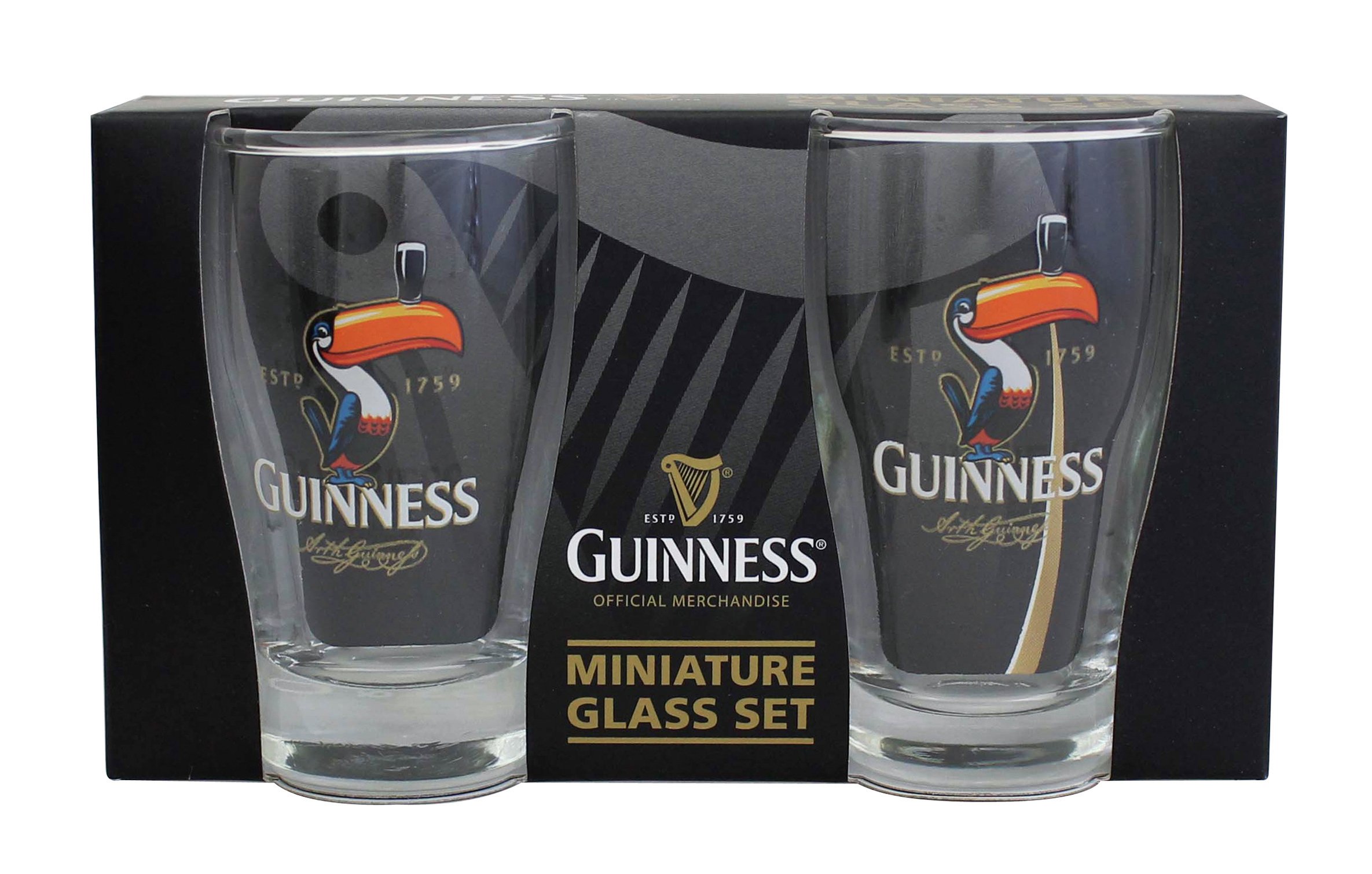 Guinness® Mini Toucan Pint Glass 2Pk