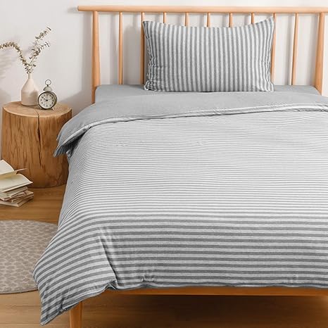 Amazon Amazon Co Jp 限定 クモリ Kumori 掛け布団カバー 単品売り S シングル 150 210cm用 杢調 グレー オーガニックコットン 綿天竺 綿100 洗える オールシーズン 掛けふとんカバー オンライン通販