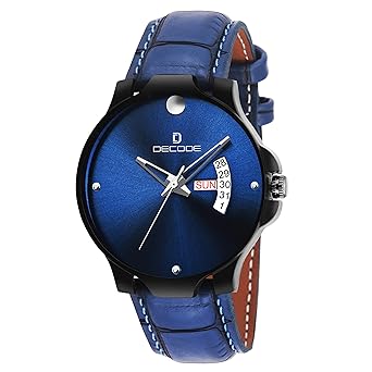 DC103 Blue Day and Date Matrix Collection for Mens & Boys
