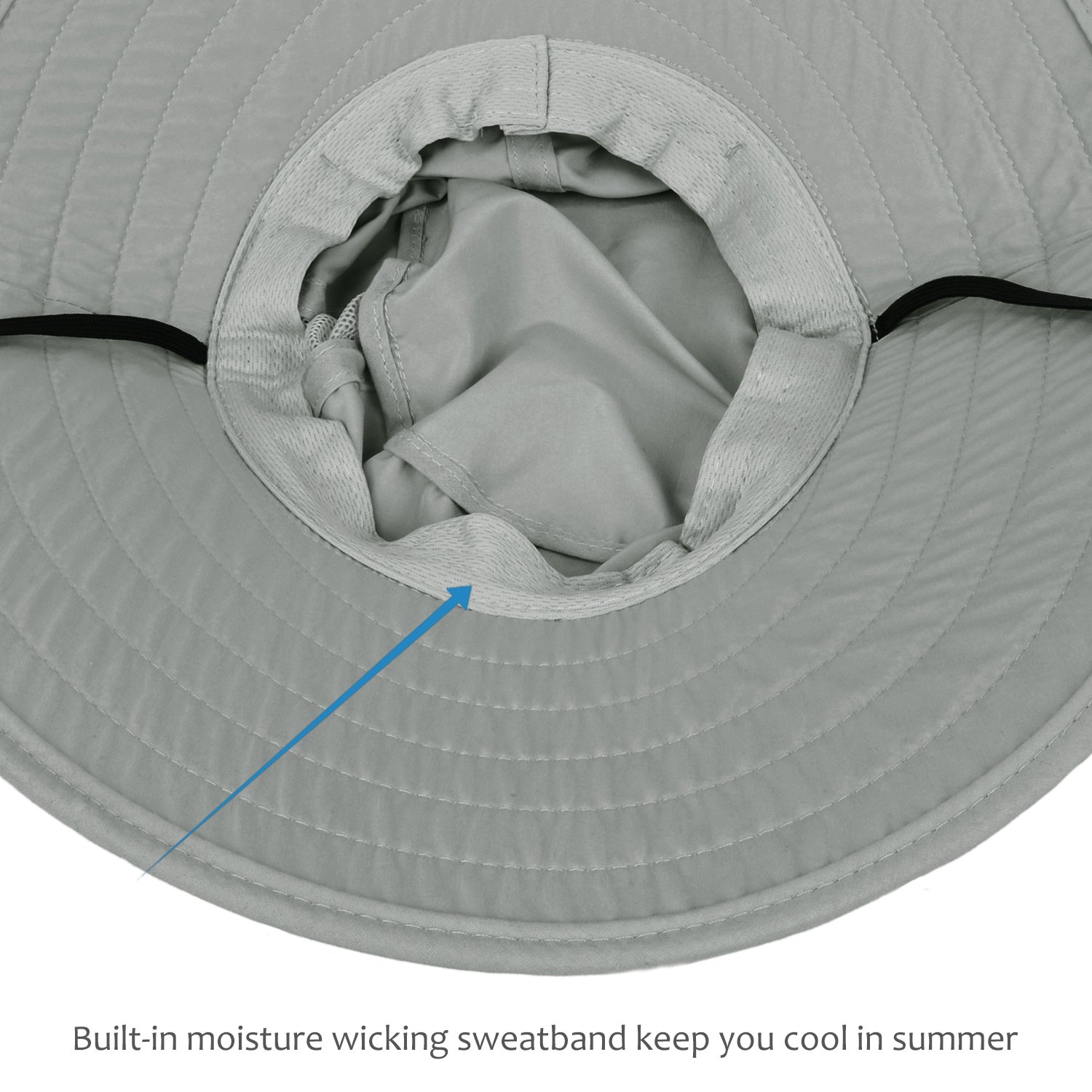 Solaris Wide Brim Sun Hat Outdoor UV Protection Safari Cap For Women Youth