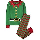 The Children's Place Family Matching Christmas Holiday Pajamas Sets, Snug Fit 100% Cotton, Adult, Big Kid, Toddler, Baby