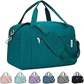 Narwey 18" Carry on Bag Underseat for Airplane with Wet Pocket Spirit Airlines Personal Item Bag Travel Duffel Bag Small Gym Bag Weekender Overnight for Women and Men (Teal)