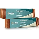 Himalaya Botanique Original Neem & Pomegranate Botanical Toothpaste, Fights Plaque, Brightens Teeth, Fluoride Free, No Artificial Flavors, SLS Free, Cruelty Free, Foaming, Mint Flavor, 5.29 Oz, 2 Pack