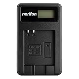 Norifon NB-4L LCD USB Charger for Canon PowerShot