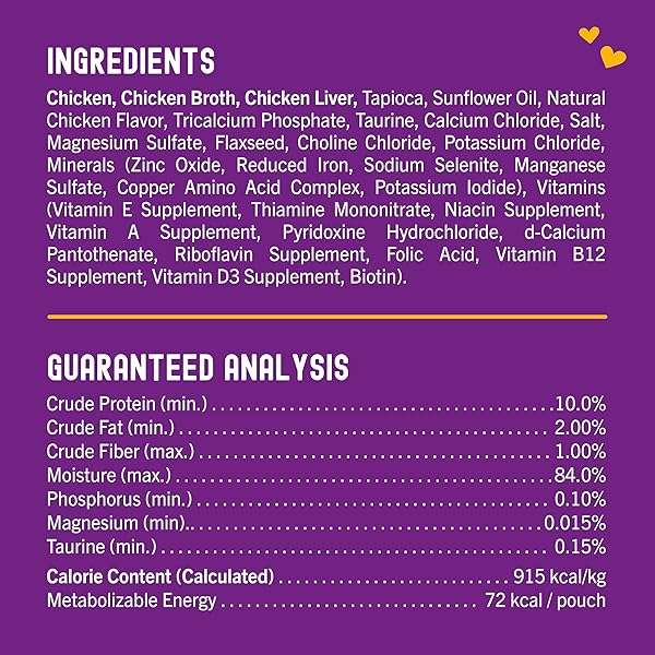 STELLA & CHEWY’S CARNIVORE CRAVINGS WET CAT FOOD – PREMIUM POUCHES – GRAIN FREE, HIGH PROTEIN CHICKEN & CHICKEN LIVER – PERFECT FOR PICKEY EATERS – COMPLETE MEAL OR TOPPER (2.8 OZ, 12 PACK)