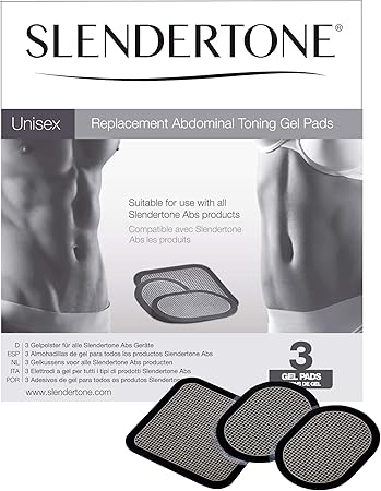 Amazon.com: Slendertone Almohadillas de gel de repuesto para ...