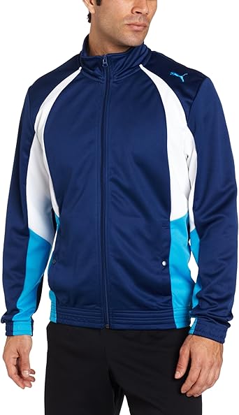 puma men's tricot track jacket
