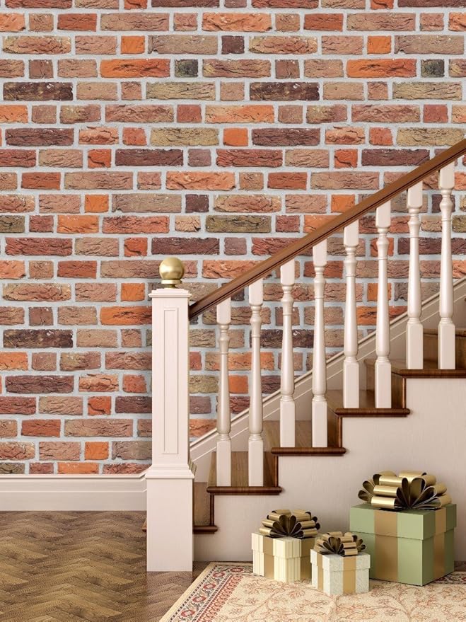 Paper Plane Design Wood Bricks Deep Dark Brown Theme Wallpaper