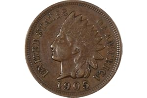 PROFILE COINS & COLLECTIBLES 1905 Indian Head Cent XF EF Extremely Fine Bronze Penny 1c Coin Collectible