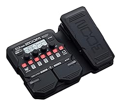 Zoom G1X Four Guitar MultiEffects Processor with