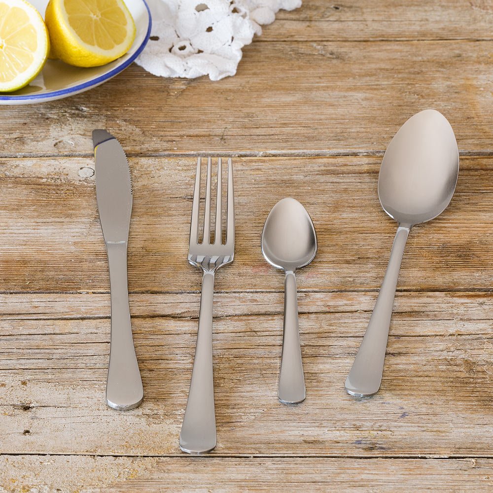 Amazon.com | Monix Dinner Ménagère en acier inoxydable 18/c 24 pièces: Dinnerware Sets