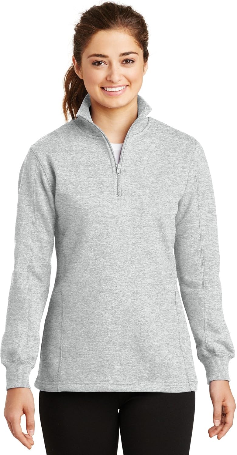 sport tek quarter zip pullover