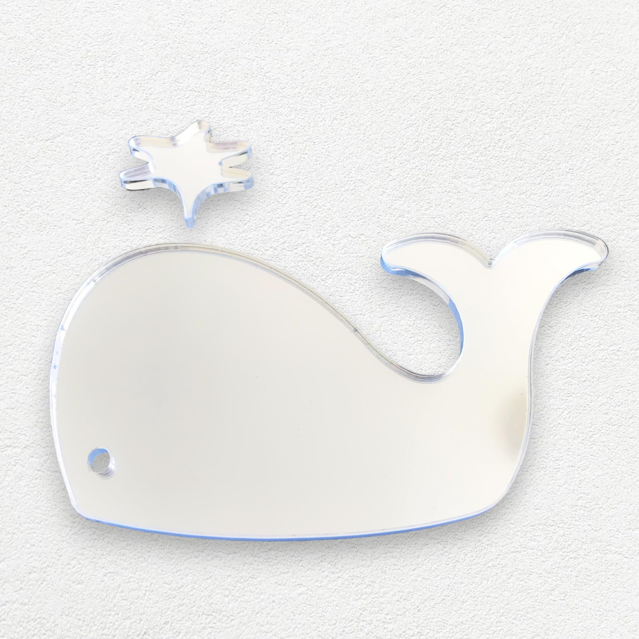 Super Cool Creations Spurting Whale Mirrors - 45cm x 21cm