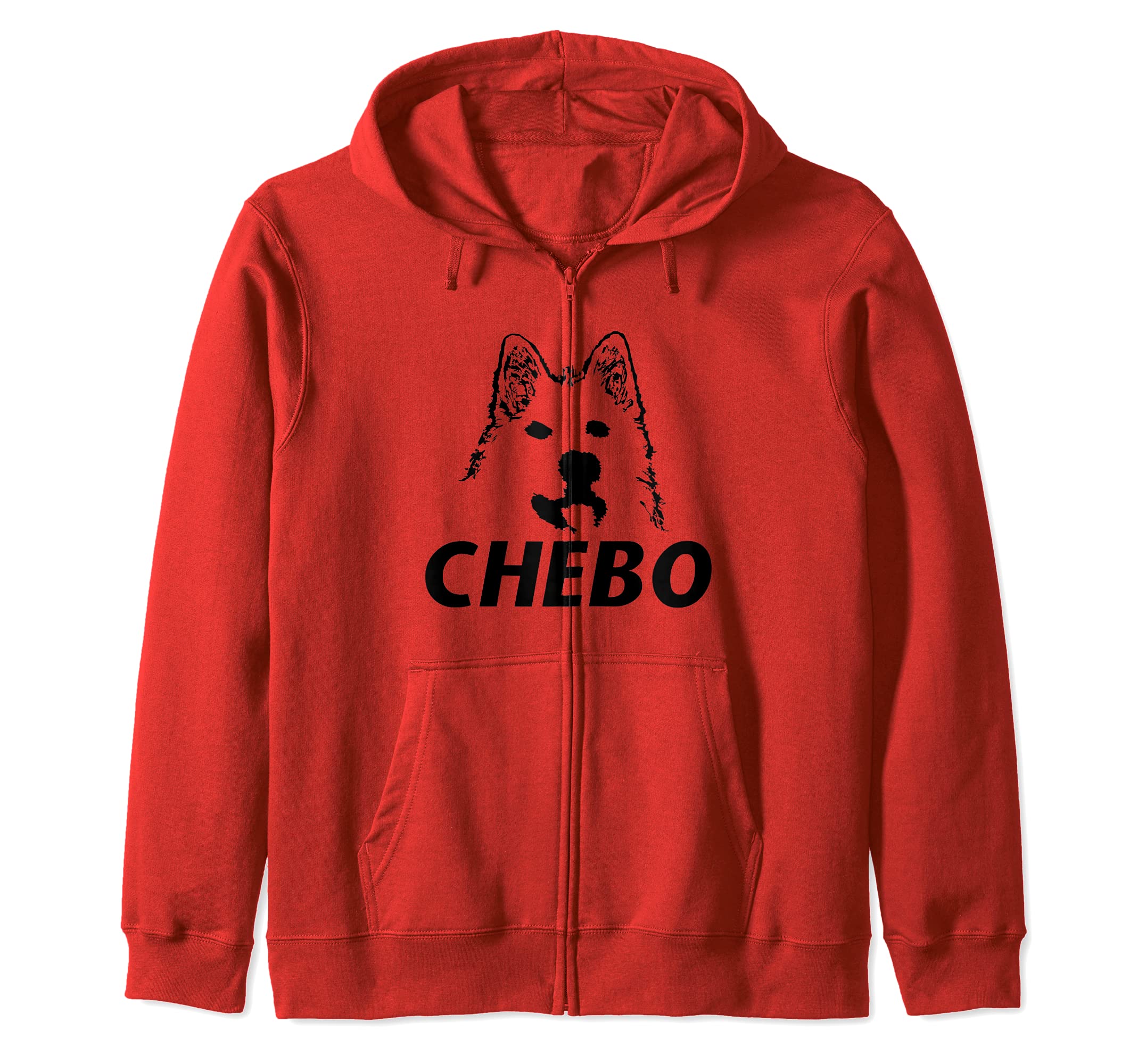 CHEBO DOG FUNNY Zip Hoodie