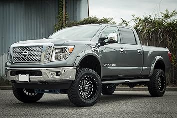 nissan titan pro 4x fender flares
