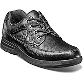 Nunn Bush Cam Oxford Casual Walking Shoe Black Tumbled Leather 13 W (EE)