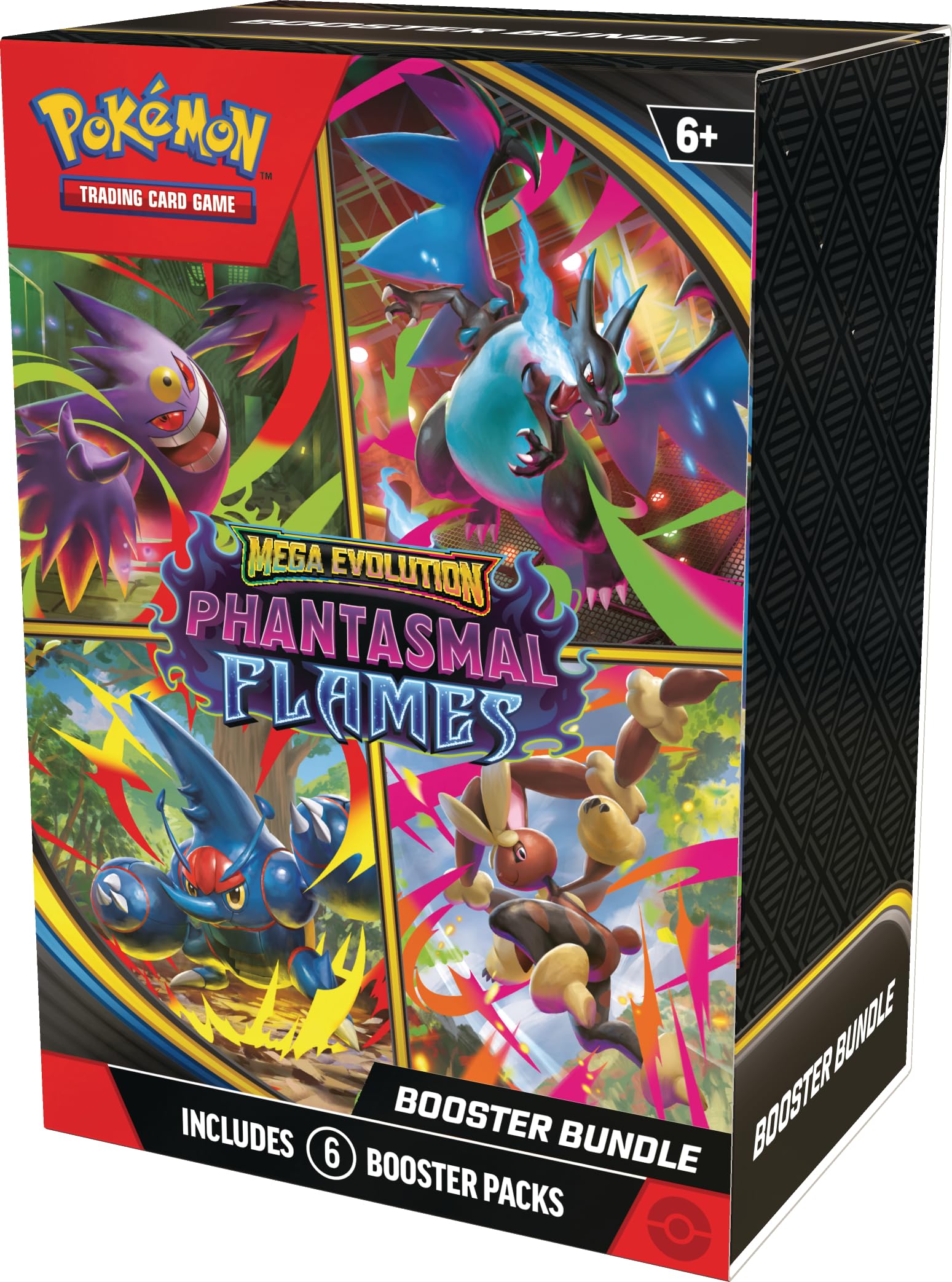 Photo 1 of (PREOPEND) Pokémon TCG: Mega Evolution—Phantasmal Flames Booster Bundle