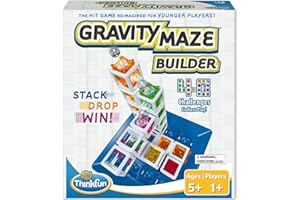ThinkFun Gravity Maze Builder for Kids 5 & Up - Logic Marble RunBrain Game - Hands-On Maze Design - Durable Child-Safe Materials - Develop Spatial Reasoning & Critical Thinking - MESH Accredited