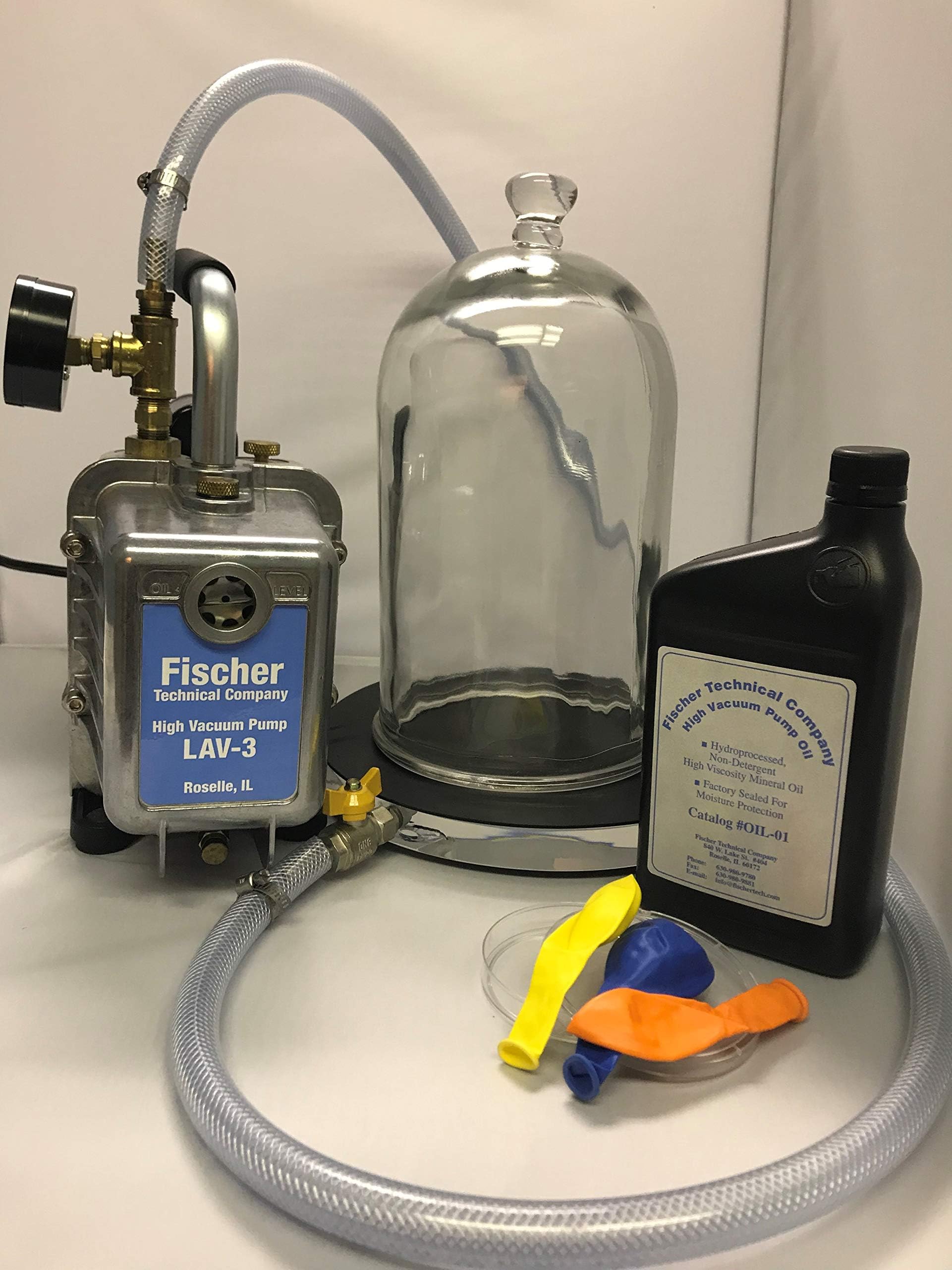 Vacuum Pump Kit (Complete Vacuum Demonstration Kit)