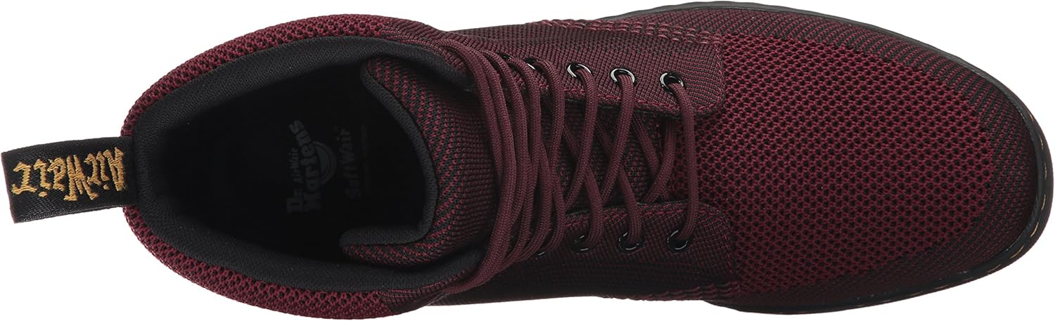 dr martens knit rigal oxblood