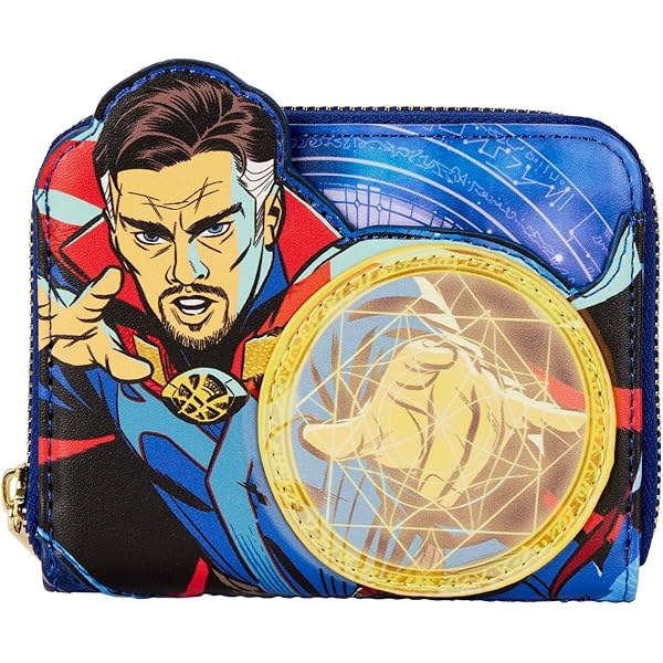 【レア】ラウンジフライ ドクターストレンジ 財布 MARVEL Amazon.com: Loungefly Marvel Shine Doctor Strange Zip Around