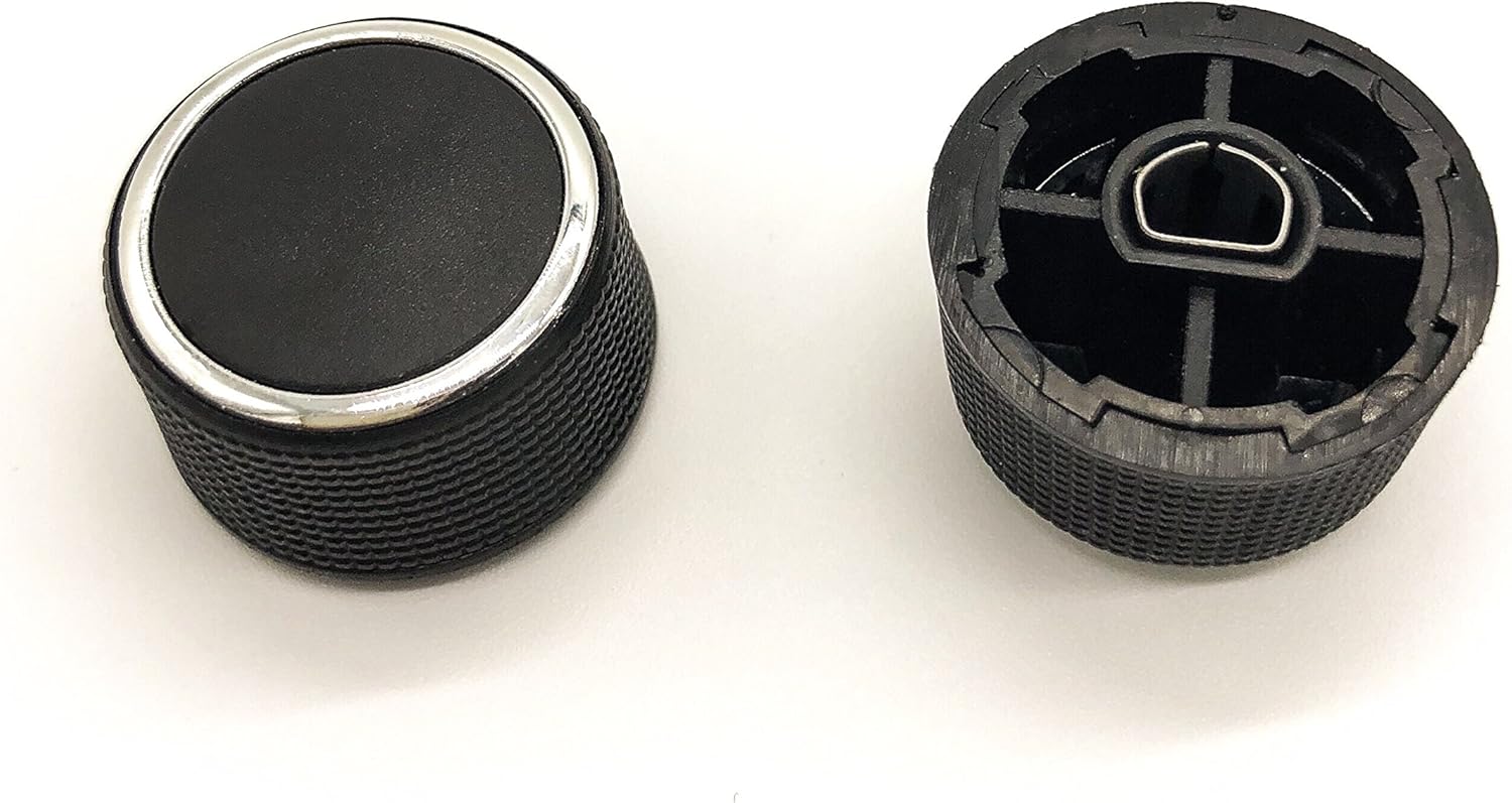 Kerman 2 PC Rear Radio Audio Volume Control Knob Dial Tuner for 07-13 Chevy Tahoe Chevrolet Silverado GMC Acadia Sierra Denali Yukon GM 22912547 Radio Repair Kit Replacement Button.: Automotive