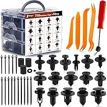 905-Piece Auto Fastener Kit - Plastic Retainer Clips & Push Pins For GM, Ford, Toyota, Honda, Chrysler