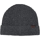 Hickey Freeman 100% Cashmere Hat for Men – Ultra-Soft Men’s Knit Luxury Beanie