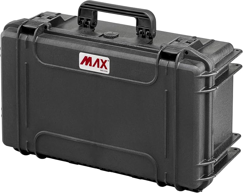 Max MAX505CAM IP67 Waterproof Equipment Case Hard Plastic with Padded Dividers