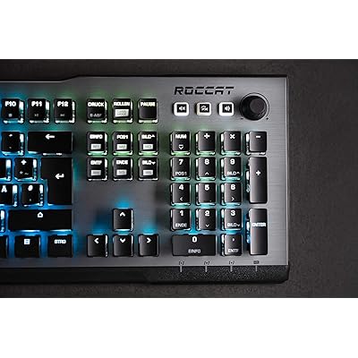 Buy Roccat Vulcan 1 Aimo Rgb Mechanical Gaming Keyboard Tactile Brown Switch Roc 12 441 Bn Am Online In Kazakhstan B07fktqm2c