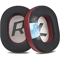 Picture of SOULWIT Cooling-Gel Earpads Replacement for Plantronics BackBeat Pro 2, Voyager 8200 UC Headphones, Ear Pads Cushions with High-Density Noise Isolation Foam - Burgundy