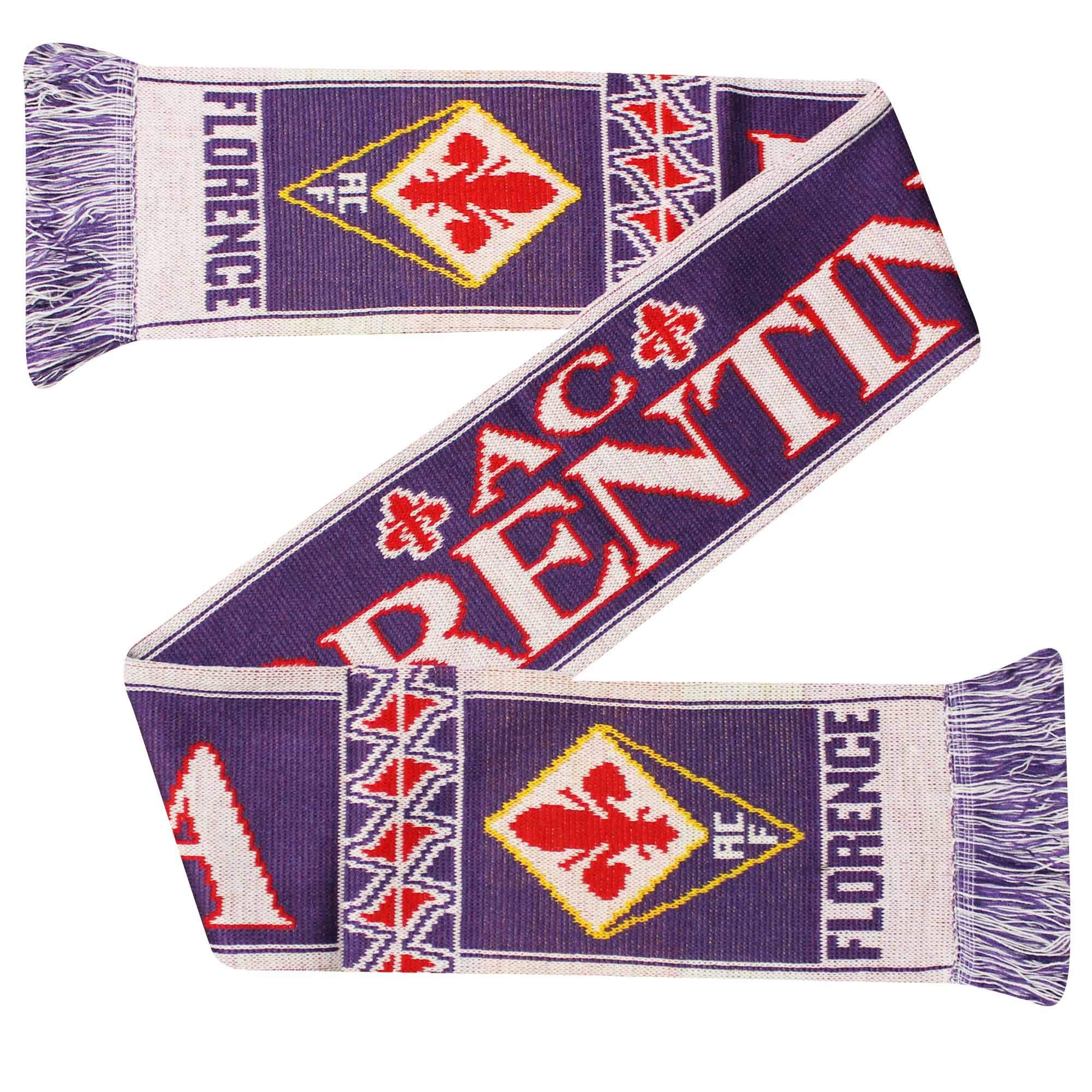 ACF Fiorentina (Serie A Football Fans Scarf (100% Acrylic), Fiorentina Calcio Football Scarf