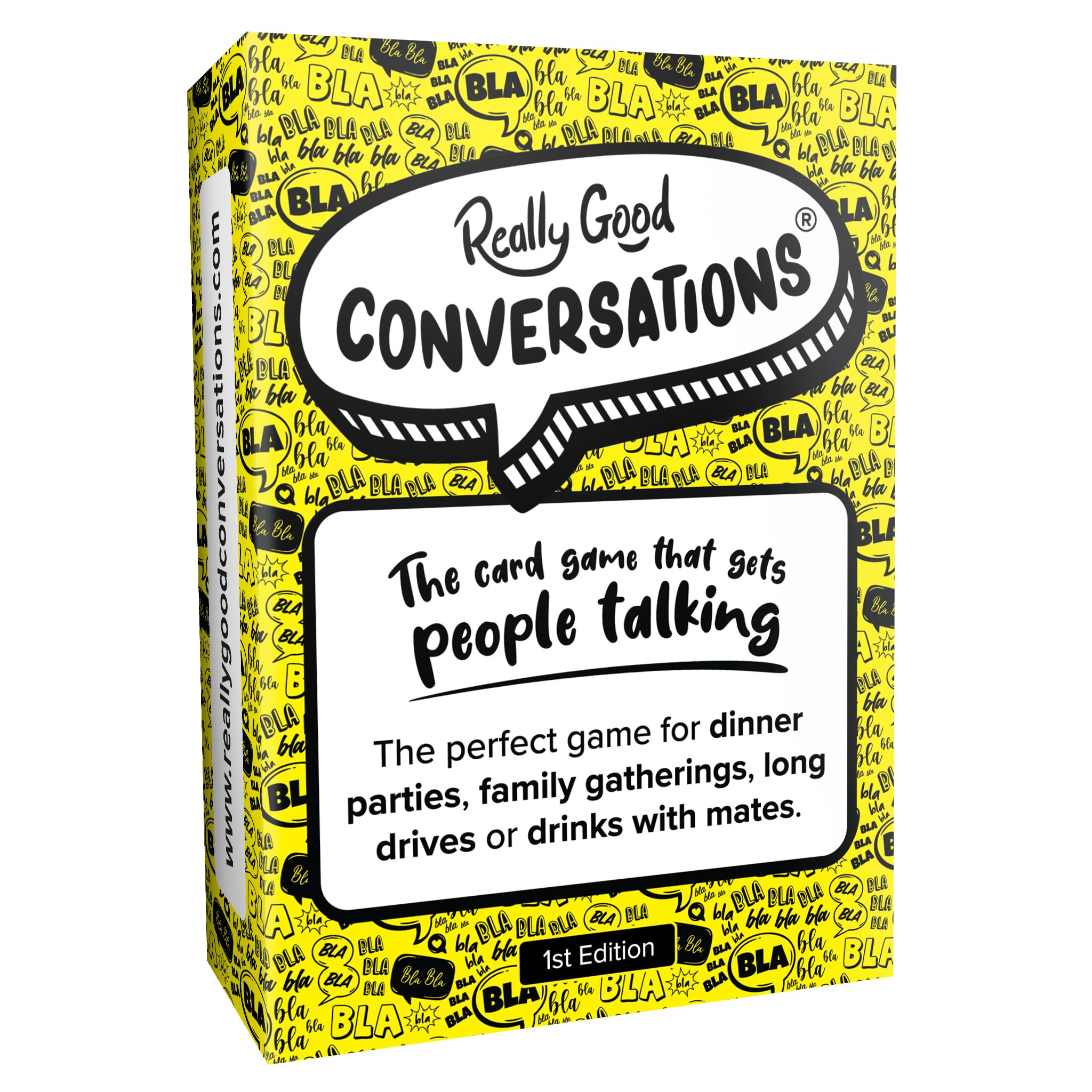 Really Good Conversations - UK Made Conversation Cards Game, Original Conversation Starters, Thought Provoking Questions for Family and Friends, Party Games — image 1