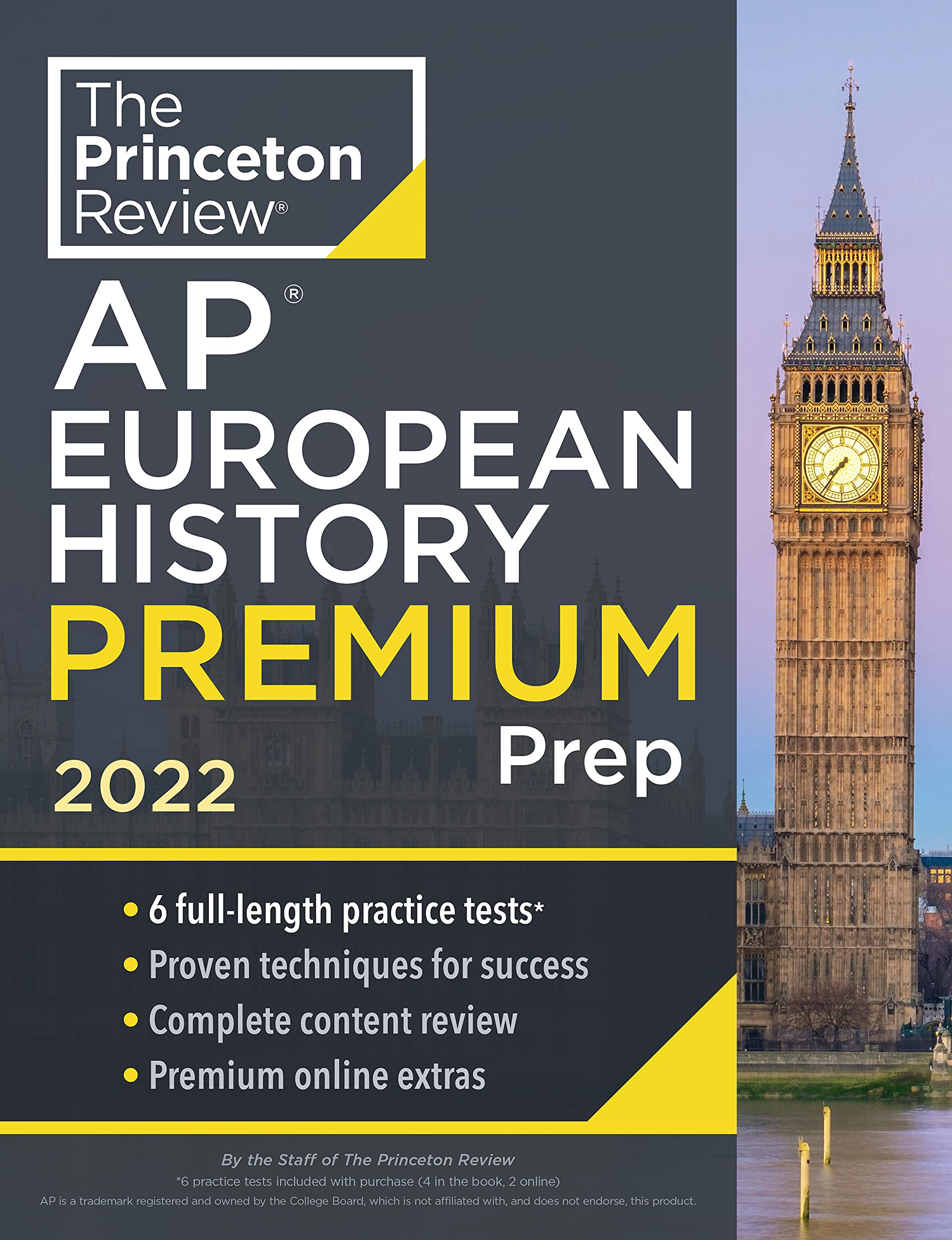 Kindle Store,Kindle eBooks,Education & Teaching Princeton Review AP European History Premium Prep, 2022: 6 Practice Tests + Complete Content Review + Strategies & Techniques (College Test Preparation) The Princeton Review